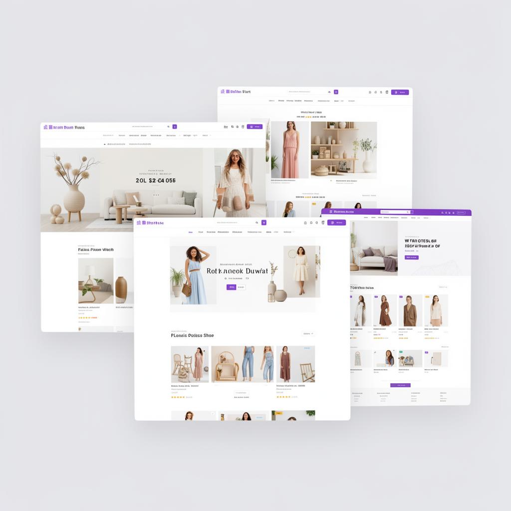 Multiple online shop themes and templates on Shopi