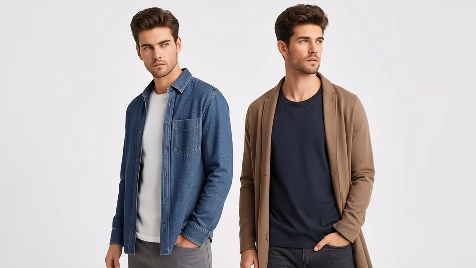 Men's clothing brand hero