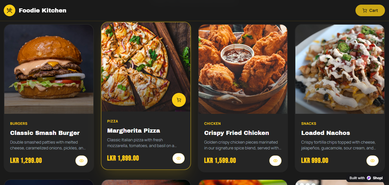 Foodie Kitchen theme